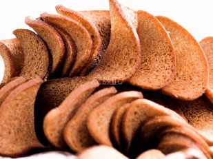 Ведро Ржаные гренки с гималайской солью: Ресторанные гренки с чесноком