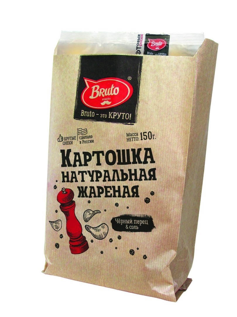 Картофель «Бруто» черный перец 130 гр. в Кисловодске