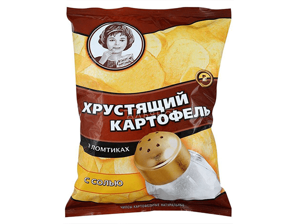 Картофельные чипсы "Девочка" 160 гр. в Кисловодске