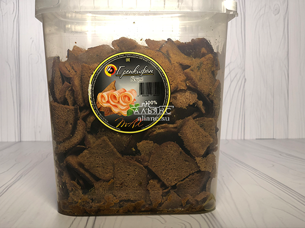 Ржаные гренки с беконом в Кисловодске
