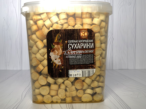 Сухарики с грибами и сметаной в Кисловодске