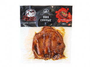 Диспенсеры для снеков: Ухо целое с красным перцем (150 гр.)