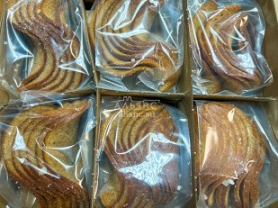 Мясные снеки: Ресторанные гренки с морской солью