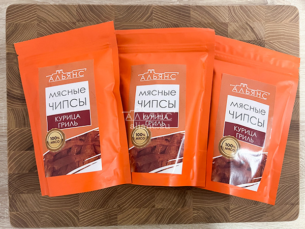 Мясо (АЛЬЯНС) вяленое курица "Гриль" 50 гр. в Кисловодске