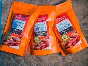 Кальмар паутинка (ПУТИНА): Мясо (АЛЬЯНС) вяленое свинина 