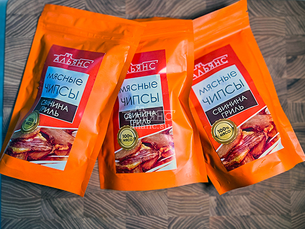 Мясо (АЛЬЯНС) вяленое свинина "Гриль" 50 гр. в Кисловодске