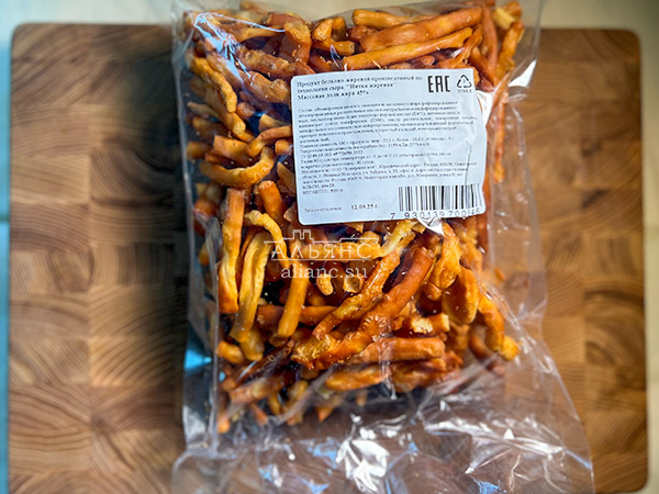 Нитка ЖАРЕНАЯ  Oktobersnack1 кг (сырный продукт) в Кисловодске