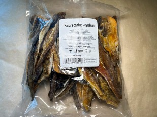 Сухарики с семгой и сыром: Навага солено-сушеная (МИЛАРА)