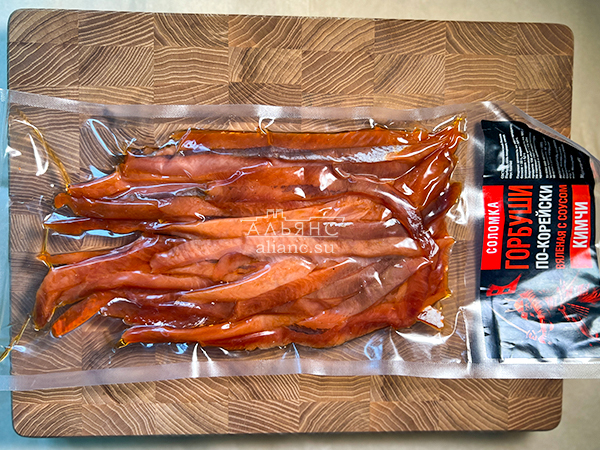 Горбуша соломка по-корейски в Кисловодске