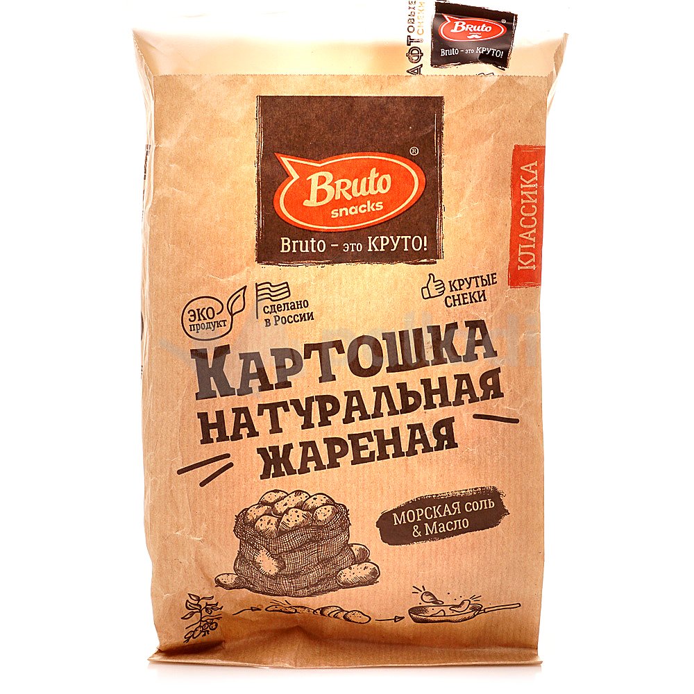Картофель «Бруто» с солью 70 гр. в Кисловодске